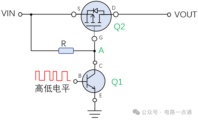 PMOS電路設(shè)計分析，詳解下各個元器件作用
